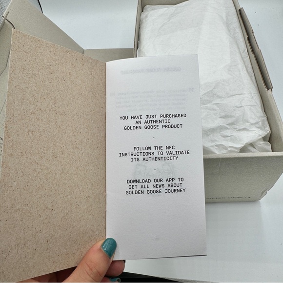 NWT Golden Goose Superstar Sabot Shearling Glitter Sneaker Mule Natural / Silver - Picture 8 of 16